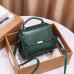 Женская кожаная сумка 8802-5 D GREEN